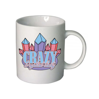 Crazy crystal lady - Boutique Ceramic Mug Thumbnail