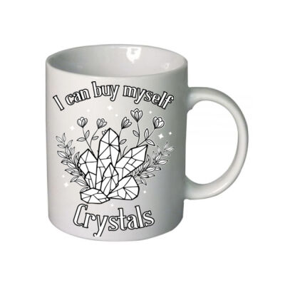 I can buy myself Crystals - Boutique Ceramic Mug Thumbnail