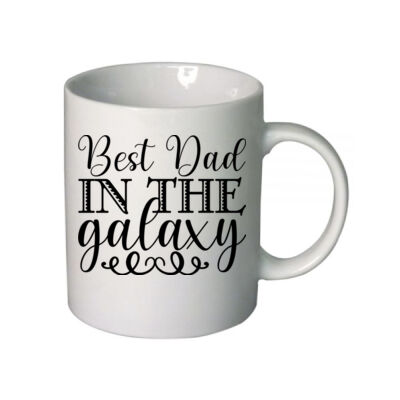 Best Dad in the Galaxy  - Boutique Ceramic Mug Thumbnail