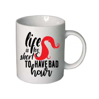 Life to short - Boutique Ceramic Mug Thumbnail