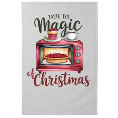 Taste the magic of christmas  - 100% Cotton Tea Towel 4 Thumbnail