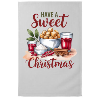 Have a sweet christmas  - 100% Cotton Tea Towel 6 Thumbnail