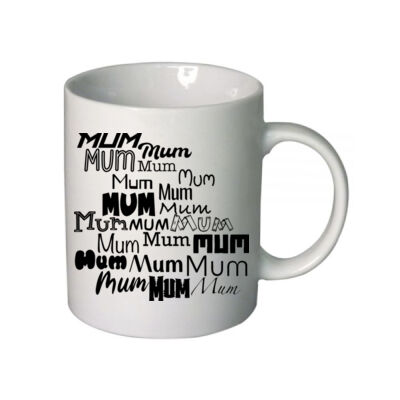 Mum Mum Mum Mug – Because Mum Is Always on Speed Dial - Boutique Ceramic Mug 4 Thumbnail