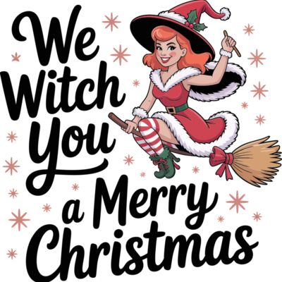 We Witch You A Merry Christmas. Thumbnail